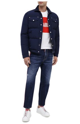 Мужские джинсы DSQUARED2 синего цвета по цене 47500 руб., арт. S74LB0812/S30309 | Фото 2 Мужские джинсы DSQUARED2 синего цвета, арт. S74LB0812/S30309 | Фото 2