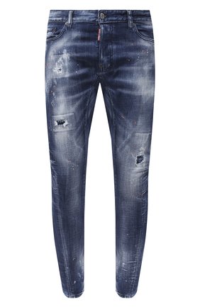 Мужские джинсы DSQUARED2 синего цвета по цене 46950 руб., арт. S74LB0823/S30342 | Фото 1 Мужские джинсы DSQUARED2 синего цвета, арт. S74LB0823/S30342 | Фото 1