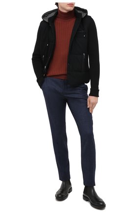 Мужские кожаные челси MORESCHI черного цвета по цене 42300 руб., арт. 43559/SD/B0RG0GNA/F.NAPPA | Фото 2 Мужские кожаные челси MORESCHI черного цвета, арт. 43559/SD/B0RG0GNA/F.NAPPA | Фото 2