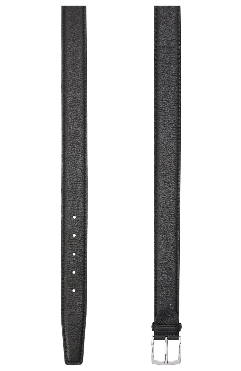 Мужской кожаный ремень BARRETT черного цвета, арт. 81B536.4/CERV0 | Фото 2 (Материал: Натуральная кожа; Случай: Формальный)