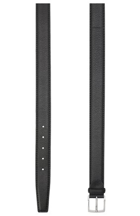 Мужской кожаный ремень BARRETT черного цвета, арт. 81B536.4/CERV0 | Фото 2 (Случай: Формальный; Материал: Натуральная кожа)