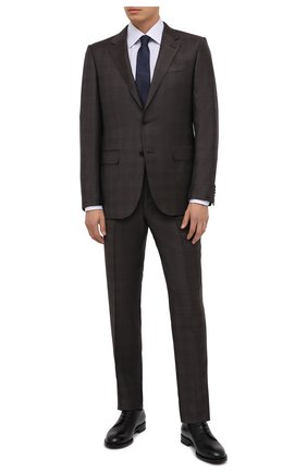 Мужской кожаные дерби ZEGNA COUTURE черного цвета по цене 75100 руб., арт. A4418X-LHB0C | Фото 2 Мужской кожаные дерби ZEGNA COUTURE черного цвета, арт. A4418X-LHB0C | Фото 2