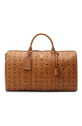 Мужская дорожная сумка traveler MCM коричневого цвета по цене 105000 руб., арт. MMV AAVY02 | Фото 1 Мужская дорожная сумка traveler MCM коричневого цвета, арт. MMV AAVY02 | Фото 1