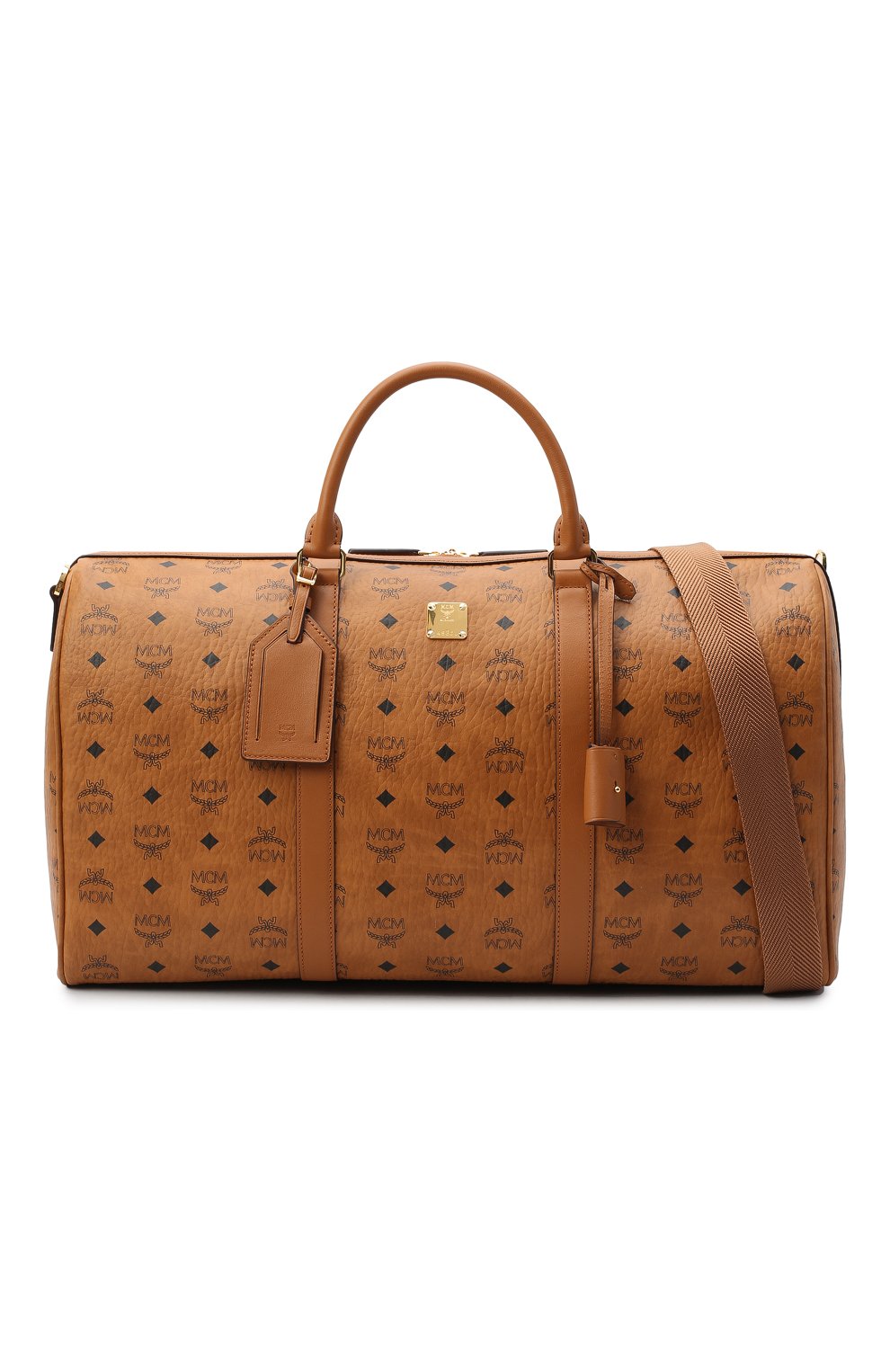 Мужская дорожная сумка traveler MCM коричневого цвета по цене 105000 руб., арт. MMV AAVY02 | Фото 6 Мужская дорожная сумка traveler MCM коричневого цвета, арт. MMV AAVY02 | Фото 6