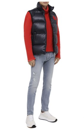 Мужской пуховый жилет 2 moncler 1952 MONCLER GENIUS темно-синего цвета по цене 62200 руб., арт. F2-092-1A526-00-68950 | Фото 2 Мужской пуховый жилет 2 moncler 1952 MONCLER GENIUS темно-синего цвета, арт. F2-092-1A526-00-68950 | Фото 2