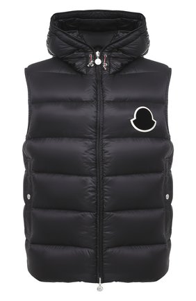 Мужской пуховый жилет vanoise MONCLER черного цвета по цене 63500 руб., арт. F2-091-1A585-00-C0571 | Фото 1 Мужской пуховый жилет vanoise MONCLER черного цвета, арт. F2-091-1A585-00-C0571 | Фото 1