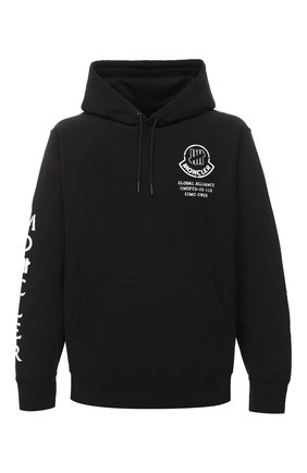 Мужской хлопковое худи 2 moncler 1952 MONCLER GENIUS черного цвета по цене 42200 руб., арт. F2-092-8G719-10-V8187 | Фото 1 Мужской хлопковое худи 2 moncler 1952 MONCLER GENIUS черного цвета, арт. F2-092-8G719-10-V8187 | Фото 1