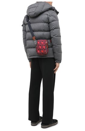 Мужская текстильная сумка detour MONCLER красного цвета по цене 58000 руб., арт. F2-09A-5L700-00-02SL2 | Фото 2 Мужская текстильная сумка detour MONCLER красного цвета, арт. F2-09A-5L700-00-02SL2 | Фото 2