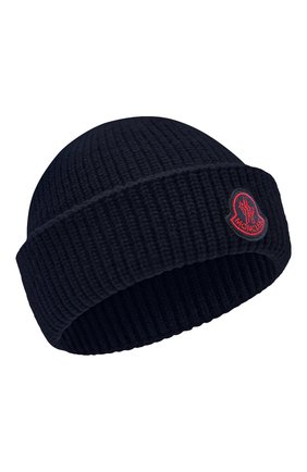 Мужская шерстяная шапка 2 moncler 1952 MONCLER GENIUS темно-синего цвета по цене 18200 руб., арт. F2-092-9Z704-00-A9578 | Фото 1 Мужская шерстяная шапка 2 moncler 1952 MONCLER GENIUS темно-синего цвета, арт. F2-092-9Z704-00-A9578 | Фото 1