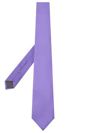 Мужской шелковый галстук CANALI сиреневого цвета по цене 12150 руб., арт. 18/HJ02839 | Фото 2 Мужской шелковый галстук CANALI сиреневого цвета, арт. 18/HJ02839 | Фото 2