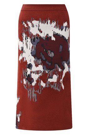 Женская юбка KENZO бордового цвета по цене 38950 руб., арт. FA62JU5253CD | Фото 1 Женская юбка KENZO бордового цвета, арт. FA62JU5253CD | Фото 1