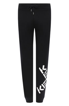 Женские хлопковые джоггеры kenzo sport KENZO черного цвета по цене 19950 руб., арт. FA62PA7224MS | Фото 1 Женские хлопковые джоггеры kenzo sport KENZO черного цвета, арт. FA62PA7224MS | Фото 1 (Материал внешний: Хлопок; Длина (брюки, джинсы): Стандартные; Женское Кросс-КТ: Брюки-одежда, Джоггеры - брюки; Стили: Спорт; Силуэт Ж (брюки и джинсы): Джоггеры)