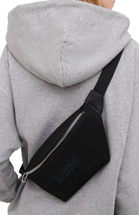 Женская поясная сумка skuba KENZO черного цвета по цене 17700 руб., арт. FA62SA522B06 | Фото 2 Женская поясная сумка skuba KENZO черного цвета, арт. FA62SA522B06 | Фото 2