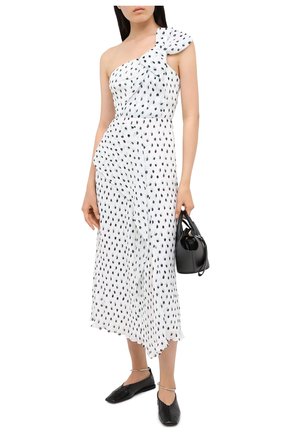 Женское платье ROLAND MOURET белого цвета по цене 185000 руб., арт. PW20/S0973/F0461 | Фото 2 Женское платье ROLAND MOURET белого цвета, арт. PW20/S0973/F0461 | Фото 2
