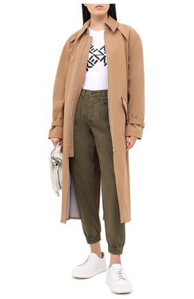 Женские хлопковые джоггеры RAG&BONE хаки цвета по цене 26550 руб., арт. WCW20P70324332 | Фото 2 Женские хлопковые джоггеры RAG&BONE хаки цвета, арт. WCW20P70324332 | Фото 2