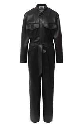 Женский комбинезон NANUSHKA черного цвета по цене 56850 руб., арт. ASHT0N_BLACK_VEGAN LEATHER | Фото 1 Женский комбинезон NANUSHKA черного цвета, арт. ASHT0N_BLACK_VEGAN LEATHER | Фото 1