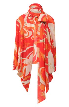 Женская блузка DRIES VAN NOTEN оранжевого цвета по цене 96350 руб., арт. 202-30718-1062 | Фото 1 Женская блузка DRIES VAN NOTEN оранжевого цвета, арт. 202-30718-1062 | Фото 1