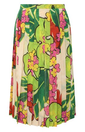 Женская юбка DRIES VAN NOTEN зеленого цвета по цене 59950 руб., арт. 202-30886-1062 | Фото 1 Женская юбка DRIES VAN NOTEN зеленого цвета, арт. 202-30886-1062 | Фото 1
