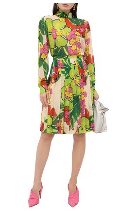 Женская юбка DRIES VAN NOTEN зеленого цвета по цене 59950 руб., арт. 202-30886-1062 | Фото 2 Женская юбка DRIES VAN NOTEN зеленого цвета, арт. 202-30886-1062 | Фото 2