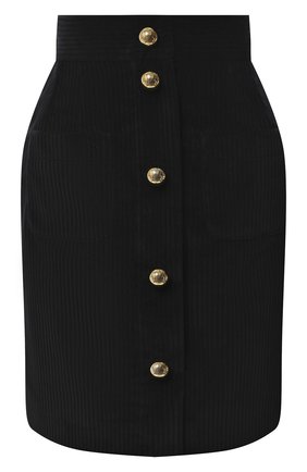 Женская хлопковая юбка DOLCE & GABBANA черного цвета по цене 57450 руб., арт. F4BX5T/FUWCV | Фото 1 Женская хлопковая юбка DOLCE & GABBANA черного цвета, арт. F4BX5T/FUWCV | Фото 1