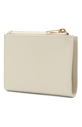 Женские кожаное портмоне classic SAINT LAURENT белого цвета по цене 31000 руб., арт. 635265/02G0J | Фото 2 Женские кожаное портмоне classic SAINT LAURENT белого цвета, арт. 635265/02G0J | Фото 2