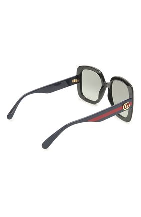 Женские солнцезащитные очки GUCCI черного цвета по цене 25200 руб., арт. GG0713S 001 | Фото 4 Женские солнцезащитные очки GUCCI черного цвета, арт. GG0713S 001 | Фото 4