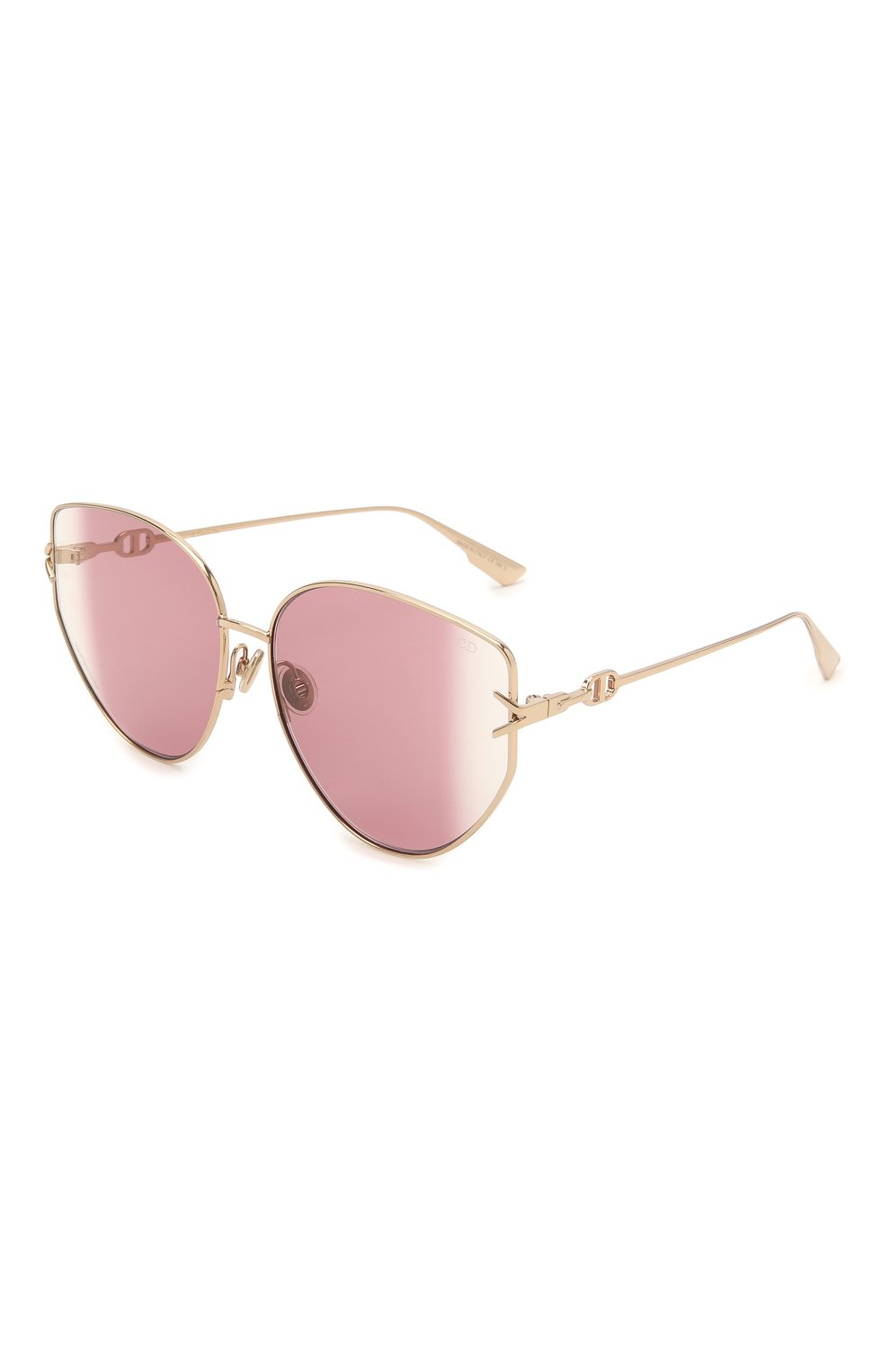 Женские солнцезащитные очки DIOR розового цвета, арт. DI0RGIPSY1 000 9R | Фото 1