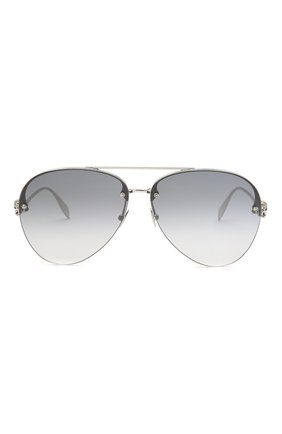 Женские солнцезащитные очки ALEXANDER MCQUEEN синего цвета по цене 49950 руб., арт. AM0270S 001 | Фото 3 Женские солнцезащитные очки ALEXANDER MCQUEEN синего цвета, арт. AM0270S 001 | Фото 3