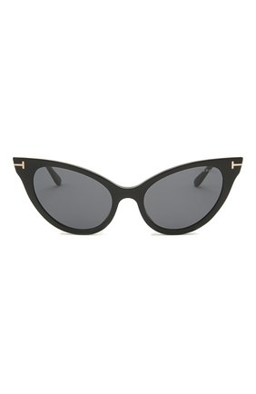 Женские солнцезащитные очки TOM FORD черного цвета по цене 21550 руб., арт. TF820 01A | Фото 3 Женские солнцезащитные очки TOM FORD черного цвета, арт. TF820 01A | Фото 3