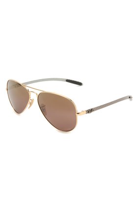Мужские солнцезащитные очки RAY-BAN коричневого цвета по цене 23100 руб., арт. 8317CH-001/6B | Фото 1 Мужские солнцезащитные очки RAY-BAN коричневого цвета, арт. 8317CH-001/6B | Фото 1