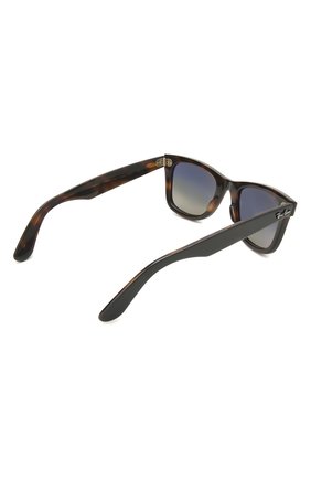 Женские солнцезащитные очки RAY-BAN темно-коричневого цвета по цене 11400 руб., арт. 2140-127771 | Фото 5 Женские солнцезащитные очки RAY-BAN темно-коричневого цвета, арт. 2140-127771 | Фото 5