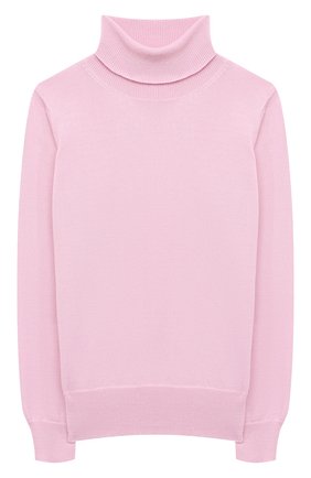 Детская кашемировая водолазка GIORGETTI CASHMERE розового цвета по цене 26500 руб., арт. MB453/FINE/8A-14A | Фото 1 Детская кашемировая водолазка GIORGETTI CASHMERE розового цвета, арт. MB453/FINE/8A-14A | Фото 1 (Материал внешний: Шерсть, Кашемир; Рукава: Длинные; Кросс-КТ: водолазка; Девочки-школьная форма: Брюки; Региональные ограничения белый список (Axapta Mercury): RU; Ростовка одежда: 12 лет | 152 см, 8 лет | 128 см)
