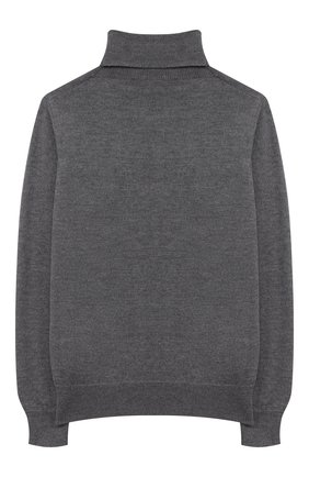 Детская кашемировая водолазка GIORGETTI CASHMERE темно-серого цвета по цене 22800 руб., арт. MB453/FINE/8A-14A | Фото 2 Детская кашемировая водолазка GIORGETTI CASHMERE темно-серого цвета, арт. MB453/FINE/8A-14A | Фото 2
