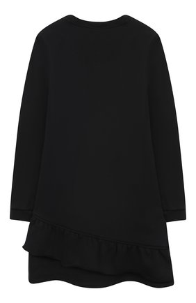 Детское хлопковое платье SONIA RYKIEL ENFANT черного цвета по цене 13500 руб., арт. 20W1DR13 | Фото 2 Детское хлопковое платье SONIA RYKIEL ENFANT черного цвета, арт. 20W1DR13 | Фото 2