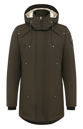 Мужская пуховая парка MOOSE KNUCKLES хаки цвета по цене 92650 руб., арт. M39MP261N | Фото 1 Мужская пуховая парка MOOSE KNUCKLES хаки цвета, арт. M39MP261N | Фото 1