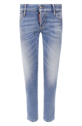 Женские джинсы DSQUARED2 синего цвета по цене 33500 руб., арт. S75LB0371/S30662 | Фото 1 Женские джинсы DSQUARED2 синего цвета, арт. S75LB0371/S30662 | Фото 1