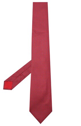 Мужской шелковый галстук BRIONI красного цвета, арт. 062I00/09438 | Фото 2 (Материал: Текстиль, Шелк; Принт: С принтом; Региональные ограничения белый список (Axapta Mercury): RU)