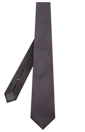 Мужской шелковый галстук CANALI коричневого цвета по цене 10550 руб., арт. 18/HJ02911 | Фото 2 Мужской шелковый галстук CANALI коричневого цвета, арт. 18/HJ02911 | Фото 2