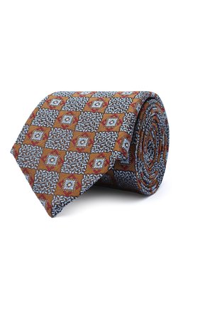 Мужской шелковый галстук CANALI желтого цвета по цене 11650 руб., арт. 18/HJ02866 | Фото 1 Мужской шелковый галстук CANALI желтого цвета, арт. 18/HJ02866 | Фото 1