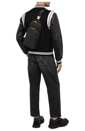 Мужской кожаный рюкзак TOM FORD черного цвета по цене 171000 руб., арт. H0420T-LCL080 | Фото 2 Мужской кожаный рюкзак TOM FORD черного цвета, арт. H0420T-LCL080 | Фото 2
