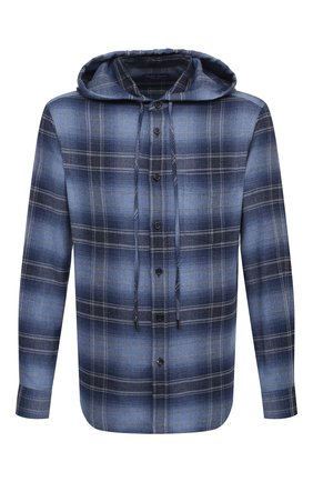 Мужская хлопковая рубашка RALPH LAUREN темно-синего цвета по цене 68850 руб., арт. 790822185 | Фото 1 Мужская хлопковая рубашка RALPH LAUREN темно-синего цвета, арт. 790822185 | Фото 1