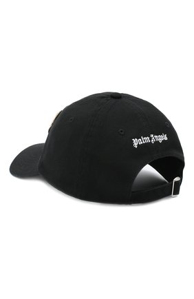 Мужской хлопковая бейсболка PALM ANGELS черного цвета по цене 11700 руб., арт. PMLB003E20FAB0081060 | Фото 2 Мужской хлопковая бейсболка PALM ANGELS черного цвета, арт. PMLB003E20FAB0081060 | Фото 2