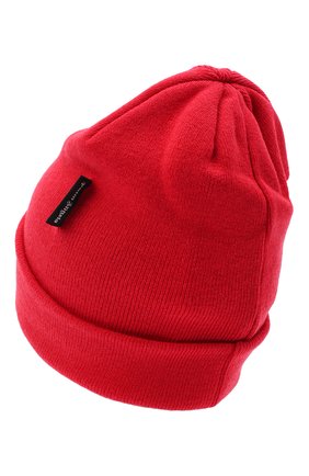 Мужская шерстяная шапка PALM ANGELS красного цвета по цене 15600 руб., арт. PMLC010E20KNI0012901 | Фото 2 Мужская шерстяная шапка PALM ANGELS красного цвета, арт. PMLC010E20KNI0012901 | Фото 2