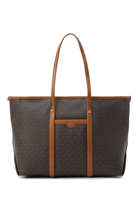 Женский сумка-тоут beck large MICHAEL MICHAEL KORS коричневого цвета по цене 25450 руб., арт. 30T0GKNT3B | Фото 1 Женский сумка-тоут beck large MICHAEL MICHAEL KORS коричневого цвета, арт. 30T0GKNT3B | Фото 1