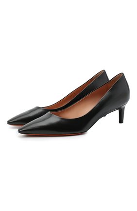 Женская кожаные туфли SANTONI черного цвета по цене 39950 руб., арт. WDAM58910HA2NSZAN01 | Фото 1 Женская кожаные туфли SANTONI черного цвета, арт. WDAM58910HA2NSZAN01 | Фото 1