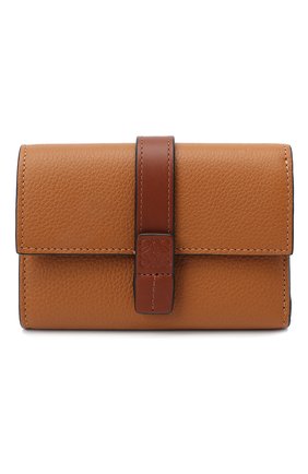 Женские кожаное портмоне LOEWE коричневого цвета по цене 41200 руб., арт. 124.12.S86 | Фото 1 Женские кожаное портмоне LOEWE коричневого цвета, арт. 124.12.S86 | Фото 1