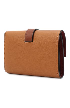 Женские кожаное портмоне LOEWE коричневого цвета по цене 41200 руб., арт. 124.12.S86 | Фото 2 Женские кожаное портмоне LOEWE коричневого цвета, арт. 124.12.S86 | Фото 2