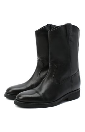 Женские кожаные сапоги biker GOLDEN GOOSE DELUXE BRAND черного цвета по цене 66450 руб., арт. GWF00153.F000503 | Фото 1 Женские кожаные сапоги biker GOLDEN GOOSE DELUXE BRAND черного цвета, арт. GWF00153.F000503 | Фото 1