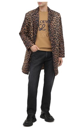 Мужские джинсы LOEWE черного цвета по цене 43100 руб., арт. H526331XAD | Фото 2 Мужские джинсы LOEWE черного цвета, арт. H526331XAD | Фото 2
