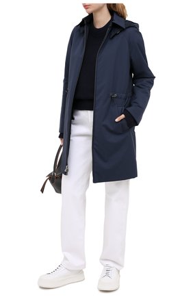 Женская куртка LORO PIANA темно-синего цвета по цене 366500 руб., арт. FAL2996 | Фото 2 Женская куртка LORO PIANA темно-синего цвета, арт. FAL2996 | Фото 2
